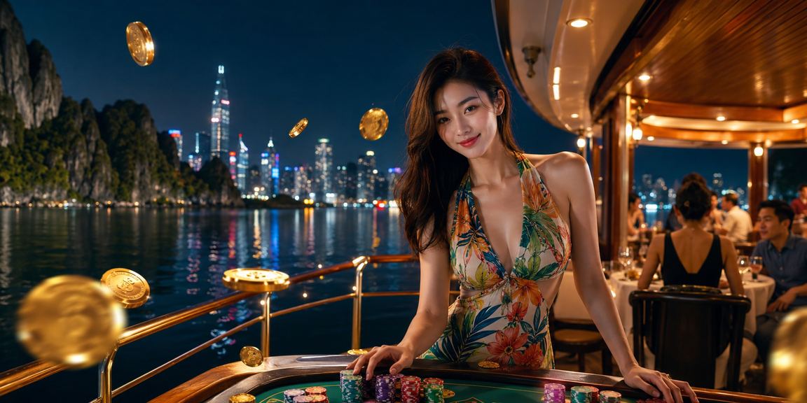 Người chơi thư giãn với casino và máy slot tại Hạ Long